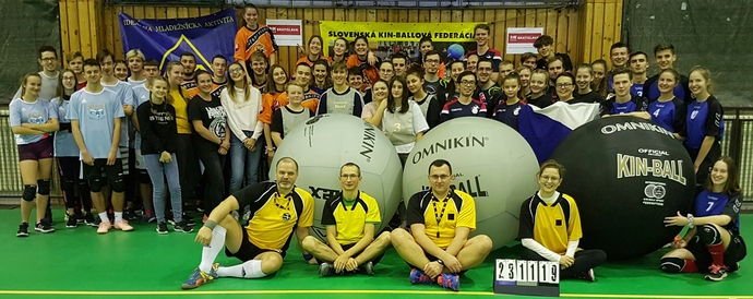 2. Ročník Kin-ball Bratislava Open Cup 2019